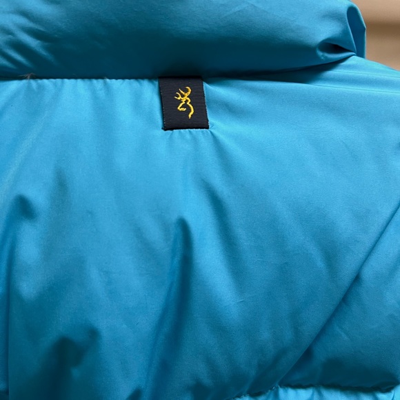 Browning goose down, puffer coat with storage bag - Picture 7 of 10